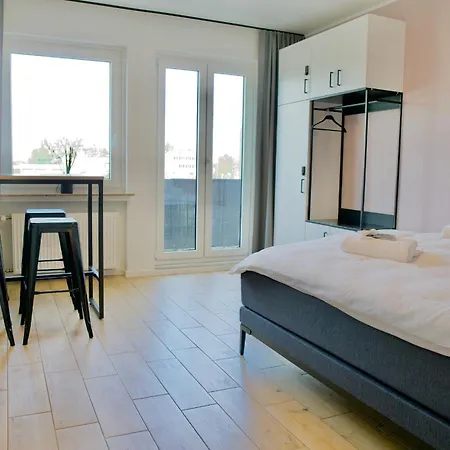 Апартаменты Urbaner Komfort In Zentrumsnaehe, Balkon, Bis 6 Personen *